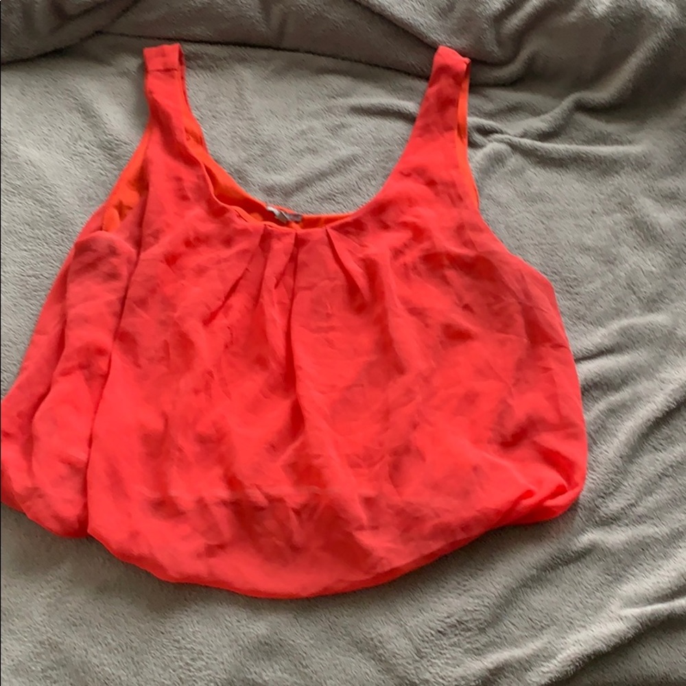 Salmon crop top